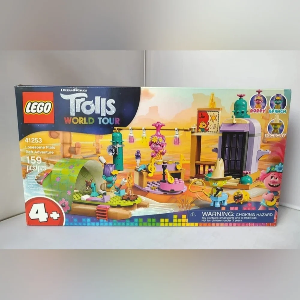 Lego 41253 DreamWorks Trolls World Tour Lonesome Flats Raft Adventure NWT